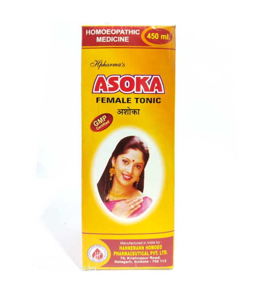 Asoka Syrup – Hahnemann homoeo pharmaceutical